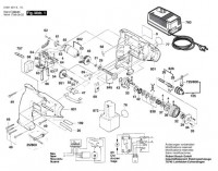 Bosch 0 601 921 903 Gsr 9,6 Ve Cordless Screw Driver 9.6 V / Eu Spare Parts